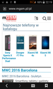Menu aplikacji i wybrany soft