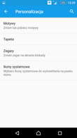 Opcje personalizacji Opcje personalizacji