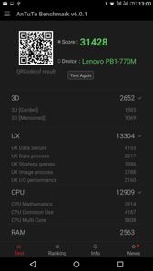 Wyniki benchmarków Wyniki benchmarków