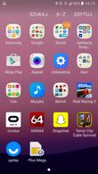 Zasobnik i jego edycja, folder, ustawienia i multitasking