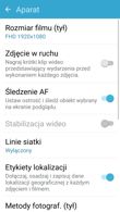 Interfejs aparatu