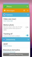 Zasobnik i jego edycja, folder, ustawienia i multitasking
