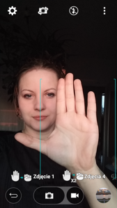 Najpierw otwarta dłoń, potem pięść... i 3 sekundy na pozowanie